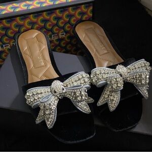 Kurt Geiger London Kensington Bow slides/Sandals